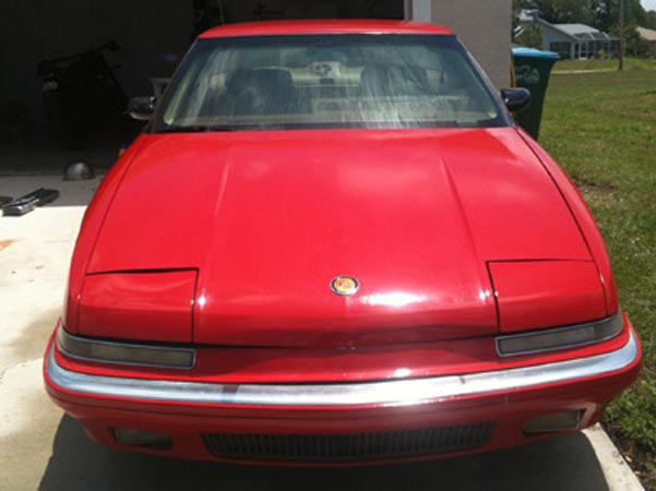 1989 Red Buick Reatta Coupe - $1,000