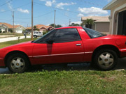 1989 Red Buick Reatta Coupe  Cape Coral, FL $1000
