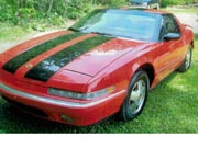 1989 Red Buick Reatta Coupe Port Crane, NY $4500