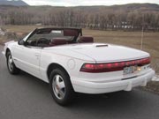 1990 White Buick Reatta Convertible $18,900